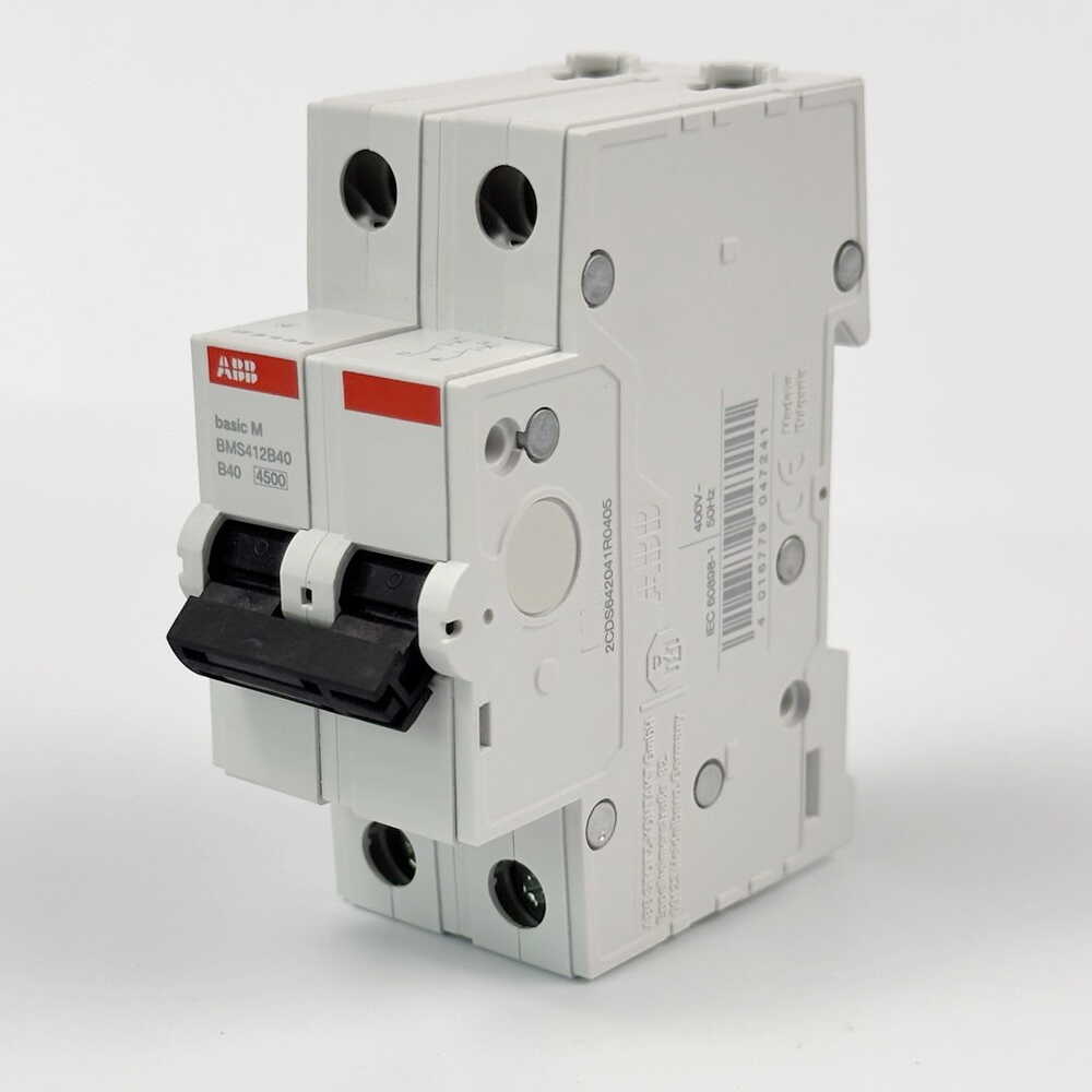 Автоматический выключатель ABB basic M 2P B40 ( 2CDS642041R0405 )